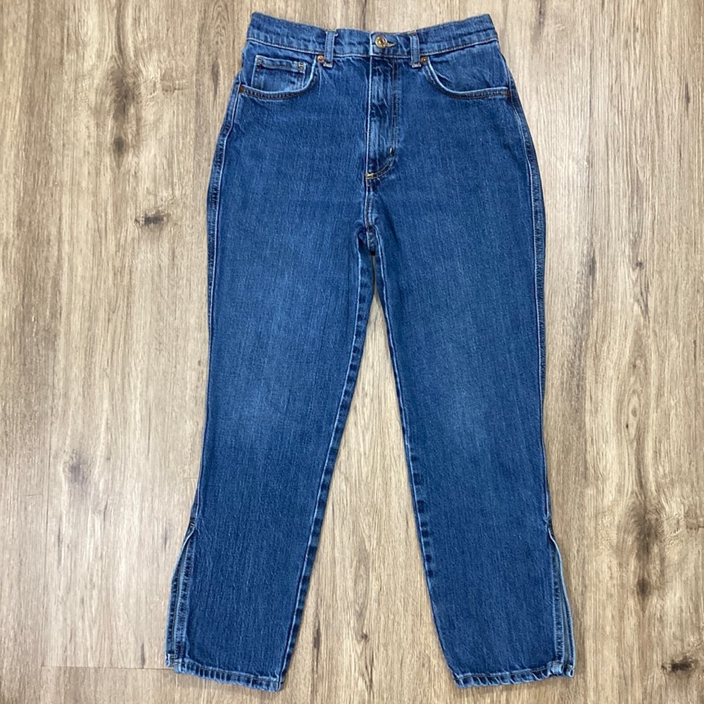 Zara Hi Rise Flared Jeans